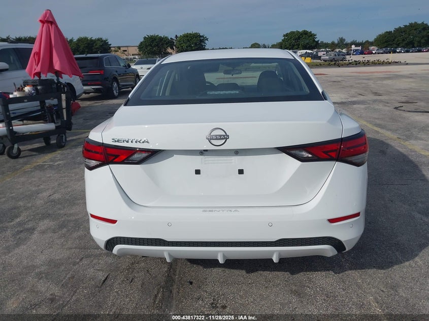 2025 Nissan Sentra S VIN: 3N1AB8BV0SY344302 Lot: 43817322