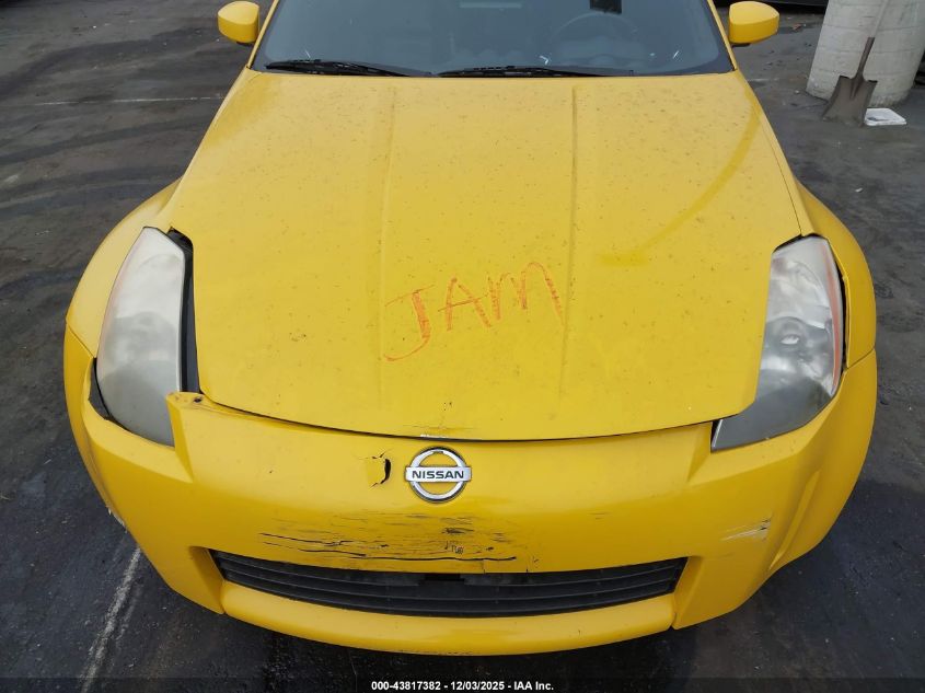 2005 Nissan 350Z Enthusiast VIN: JN1AZ34D95M603220 Lot: 43817382