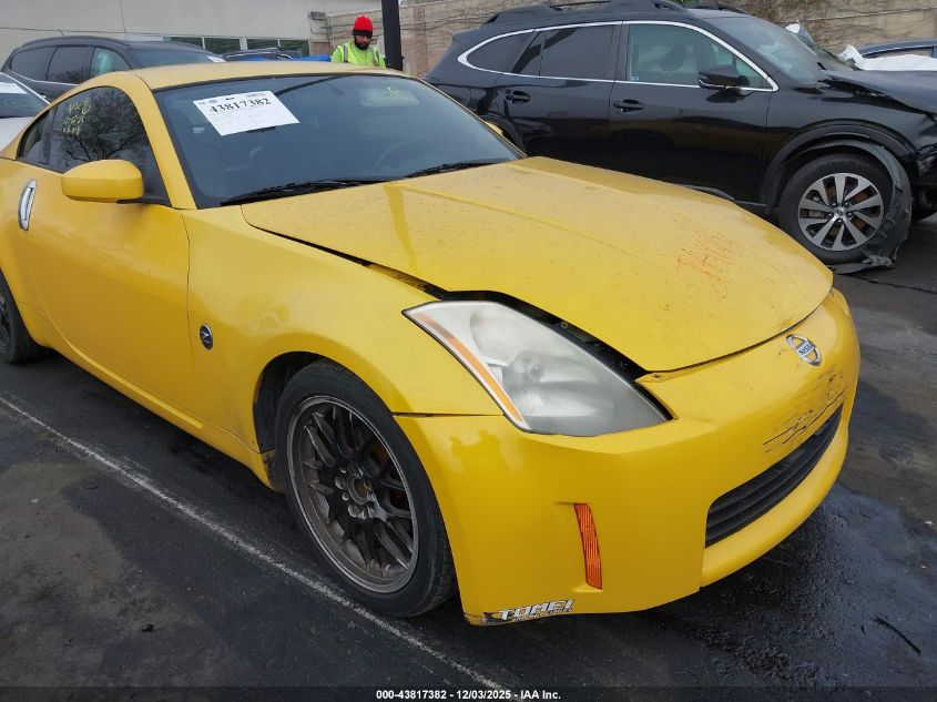 2005 Nissan 350Z Enthusiast VIN: JN1AZ34D95M603220 Lot: 43817382