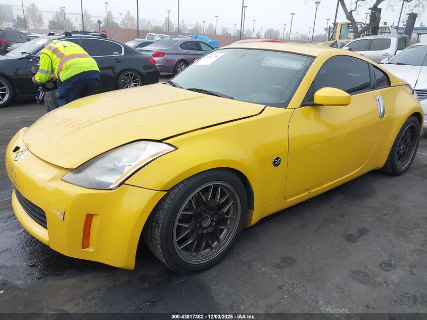 2005 Nissan 350Z Enthusiast VIN: JN1AZ34D95M603220 Lot: 43817382