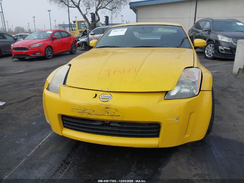 2005 Nissan 350Z Enthusiast VIN: JN1AZ34D95M603220 Lot: 43817382