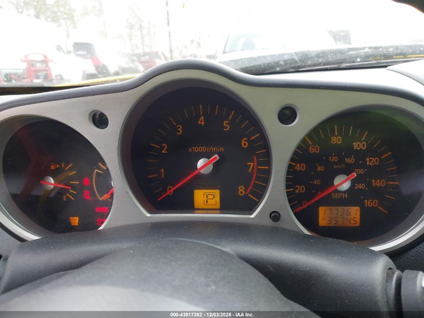 2005 Nissan 350Z Enthusiast VIN: JN1AZ34D95M603220 Lot: 43817382