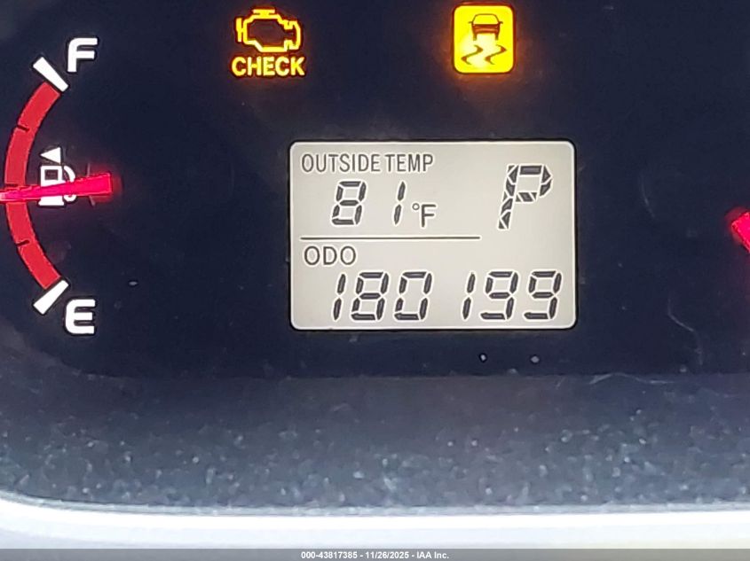 2009 Toyota Matrix S VIN: 2T1KE40E09C027165 Lot: 43817385