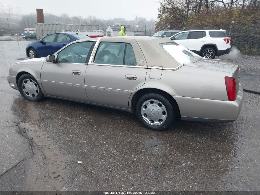 1G6KE57Y72U158823 2002 CADILLAC DE VILLE photo no. 3