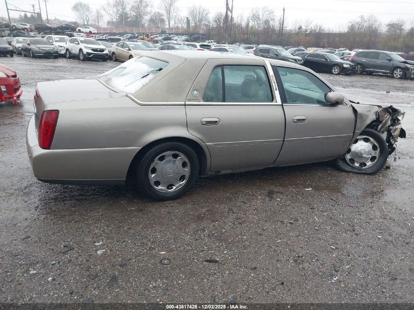 1G6KE57Y72U158823 2002 CADILLAC DE VILLE photo no. 4