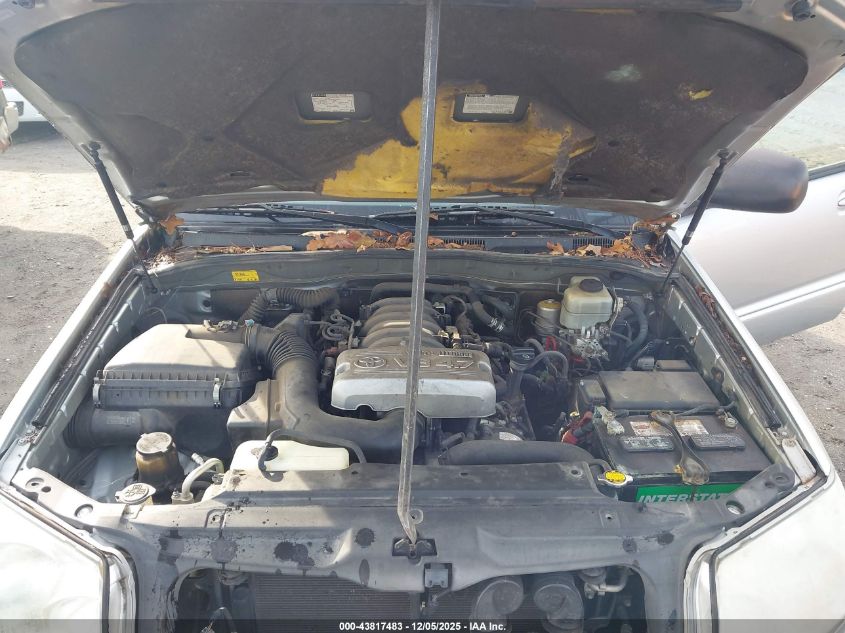 2005 Toyota 4Runner Sr5 V8 VIN: JTEBT14RX58027452 Lot: 43817483