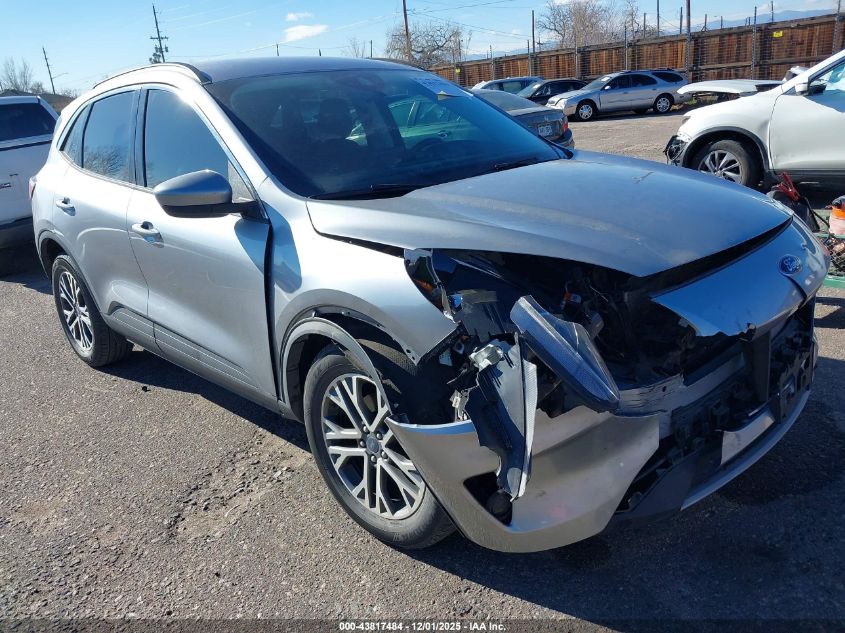 2021 Ford Escape Sel Hybrid VIN: 1FMCU9CZ7MUA51926 Lot: 43817484