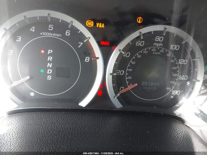 2009 Acura Tsx VIN: JH4CU266X9C005712 Lot: 43817494