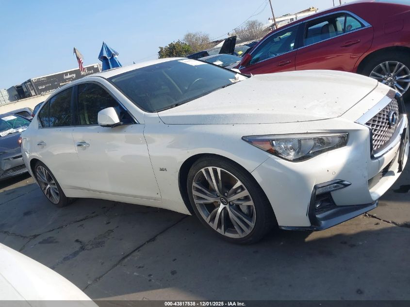2020 Infiniti Q50 Sport VIN: JN1EV7AP6LM208881 Lot: 43817538