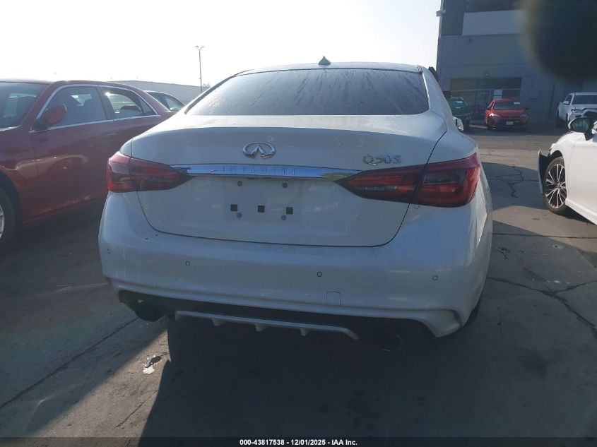 2020 Infiniti Q50 Sport VIN: JN1EV7AP6LM208881 Lot: 43817538