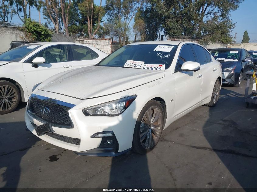 2020 Infiniti Q50 Sport VIN: JN1EV7AP6LM208881 Lot: 43817538