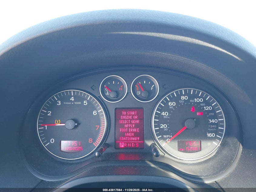 2008 Audi A3 2.0T VIN: WAUHF78P38A118011 Lot: 43817564