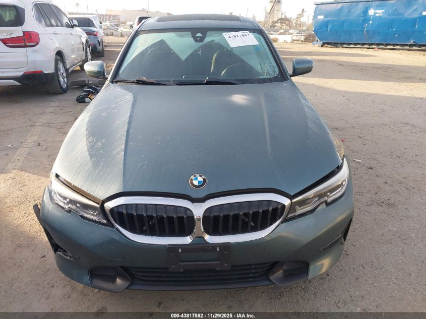 2020 BMW 330I VIN: WBA5R1C09LFH66419 Lot: 43817582