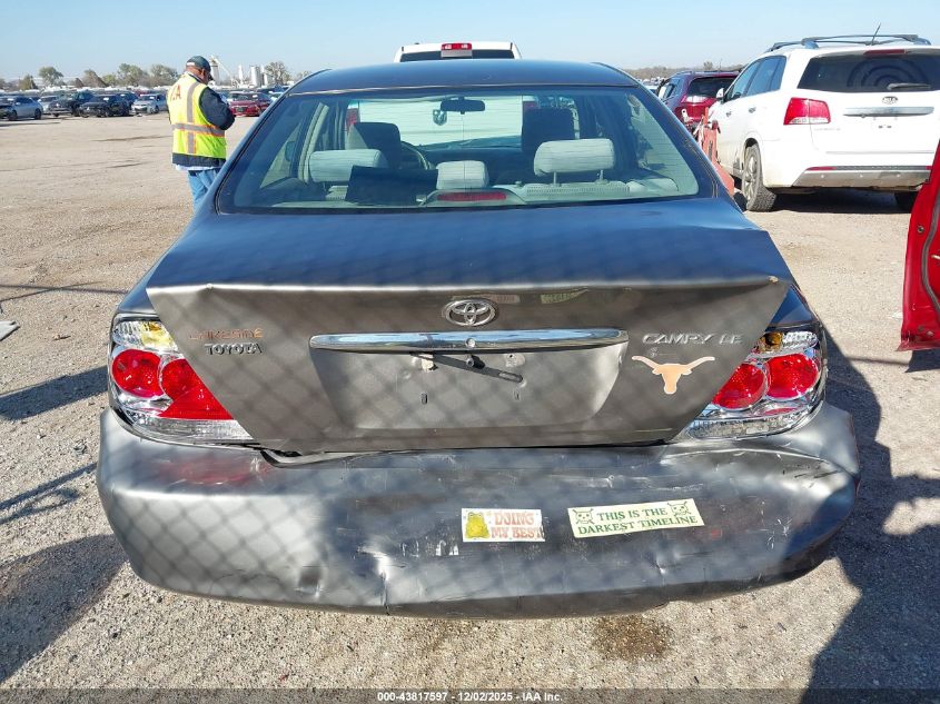 2006 Toyota Camry Le VIN: 4T1BE32K16U746898 Lot: 43817597