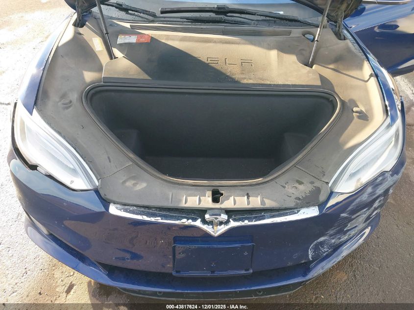 2017 Tesla Model S 60/75 VIN: 5YJSA1E17HF180281 Lot: 43817624