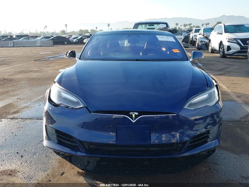 2017 Tesla Model S 60/75 VIN: 5YJSA1E17HF180281 Lot: 43817624