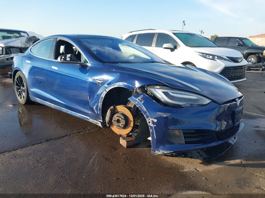 2017 Tesla Model S 60/75 VIN: 5YJSA1E17HF180281 Lot: 43817624