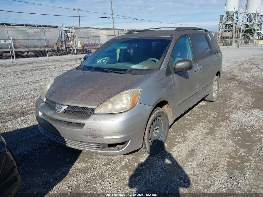 2005 Toyota Sienna Le VIN: 5TDBA23C45S035698 Lot: 43817629