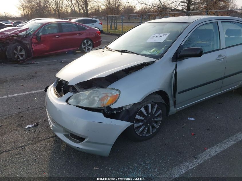 2003 Toyota Corolla Ce VIN: JTDBR32E230019176 Lot: 43817635