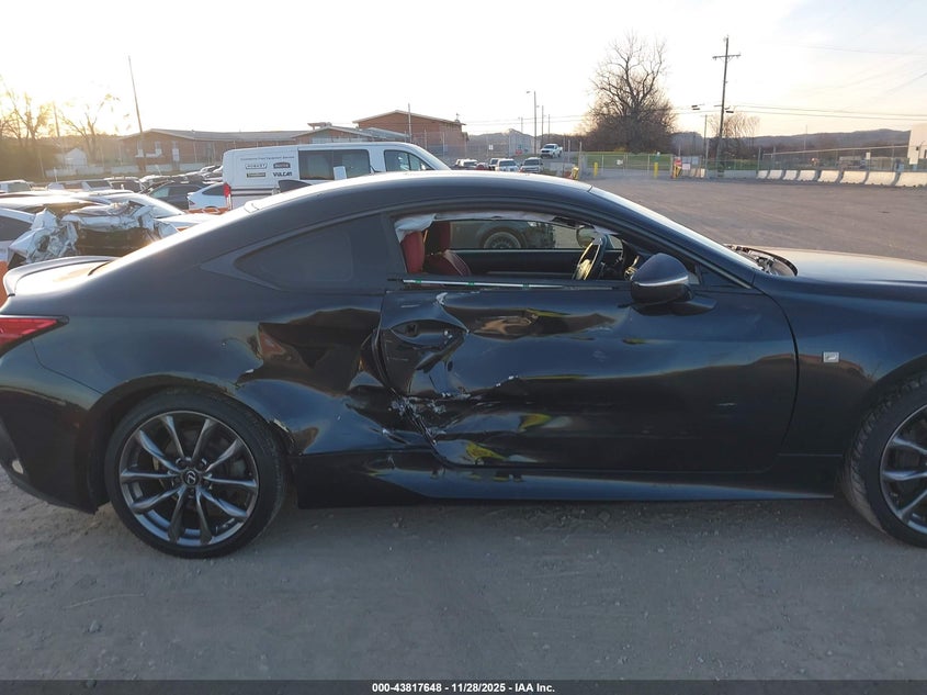 2019 Lexus Rc 350 F Sport VIN: JTHSZ5BC2K5009855 Lot: 43817648