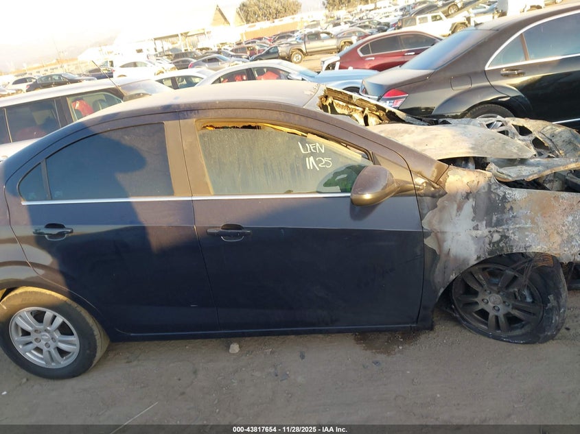 2015 Chevrolet Sonic Lt Auto VIN: 1G1JC5SH4F4114508 Lot: 43817654