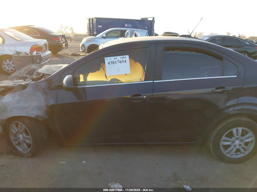 2015 Chevrolet Sonic Lt Auto VIN: 1G1JC5SH4F4114508 Lot: 43817654