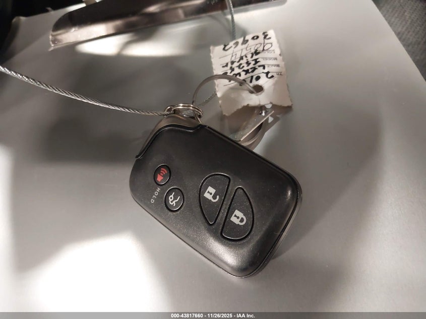 2009 Lexus Is 250 VIN: JTHCK262392030962 Lot: 43817660