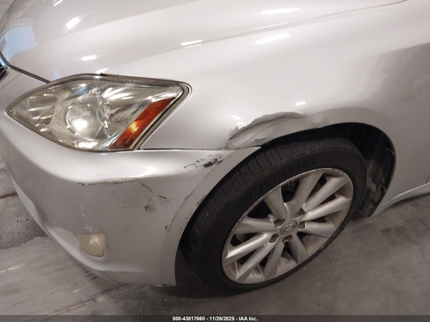 2009 Lexus Is 250 VIN: JTHCK262392030962 Lot: 43817660