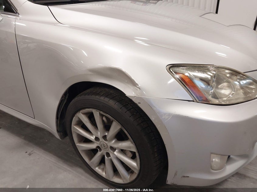 2009 Lexus Is 250 VIN: JTHCK262392030962 Lot: 43817660