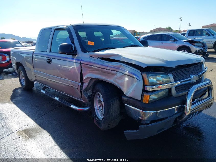 2004 Chevrolet Silverado 1500 Ls VIN: 1GCEC19T54E402167 Lot: 43817672