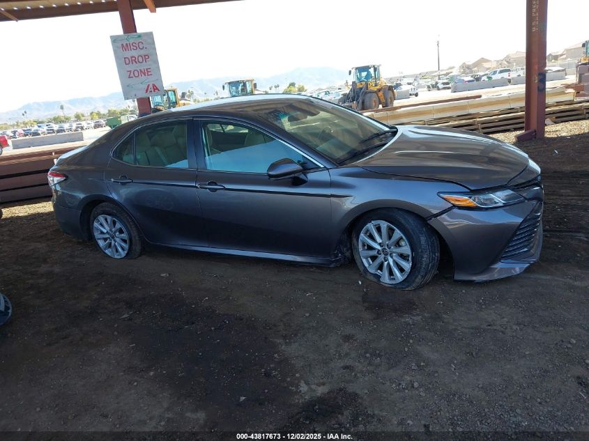 2020 Toyota Camry Le VIN: 4T1C11AK0LU366923 Lot: 43817673