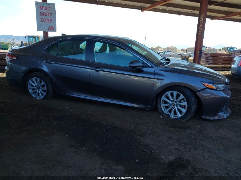 2020 Toyota Camry Le VIN: 4T1C11AK0LU366923 Lot: 43817673