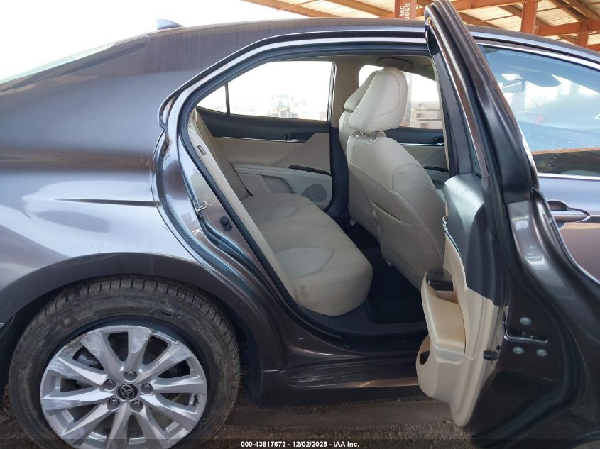 2020 Toyota Camry Le VIN: 4T1C11AK0LU366923 Lot: 43817673