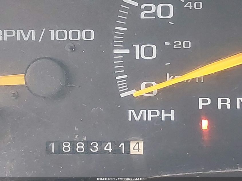 1996 Chevrolet Gmt-400 K1500 VIN: 2GCEK19R7T1191187 Lot: 43817676