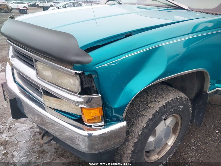 1996 Chevrolet Gmt-400 K1500 VIN: 2GCEK19R7T1191187 Lot: 43817676