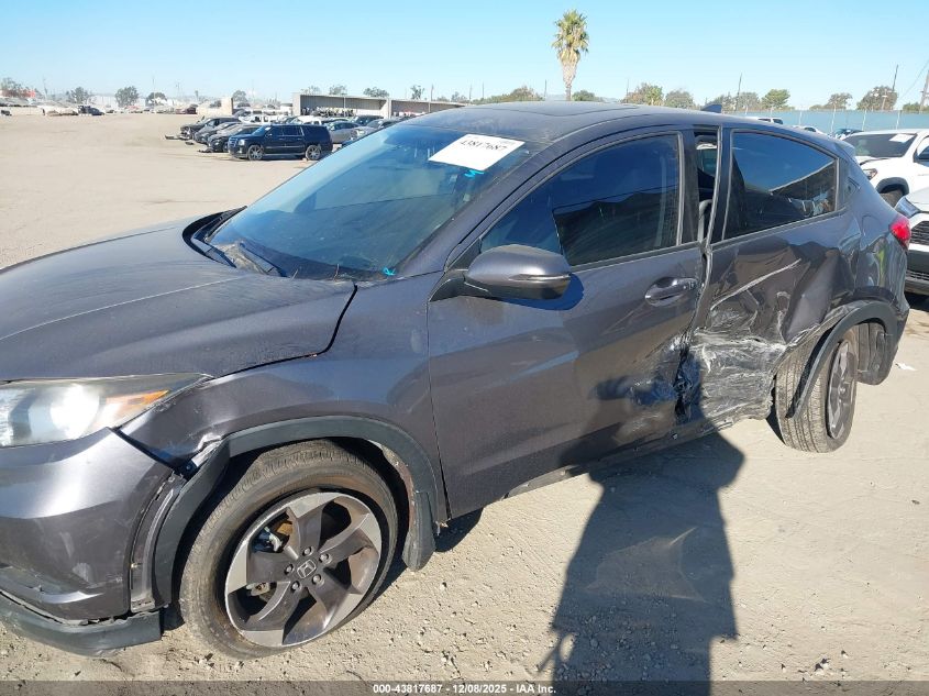 2018 Honda Hr-V Ex VIN: 3CZRU6H59JG705031 Lot: 43817687