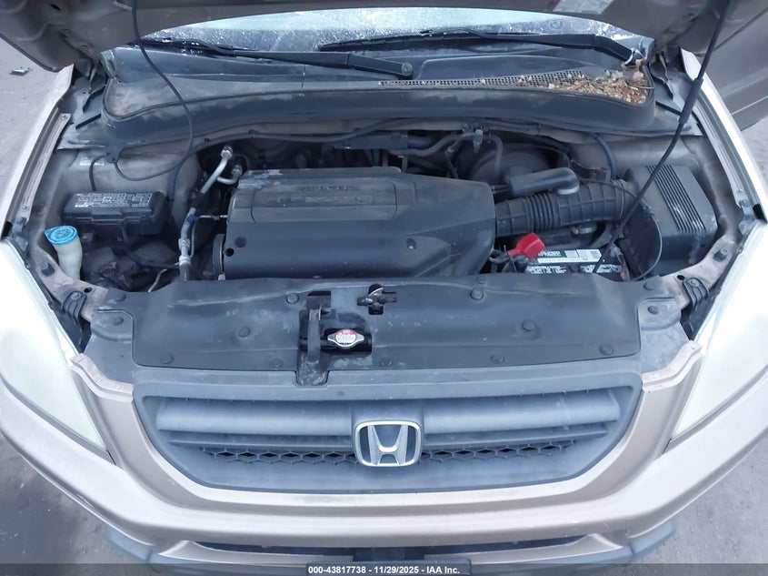 2003 Honda Pilot Ex-L VIN: 2HKYF18583H614907 Lot: 43817738