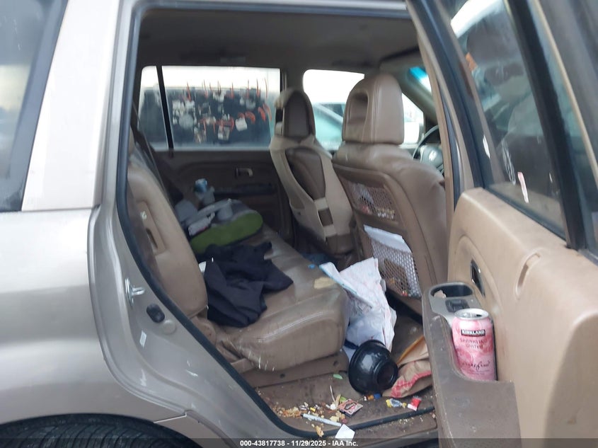 2003 Honda Pilot Ex-L VIN: 2HKYF18583H614907 Lot: 43817738