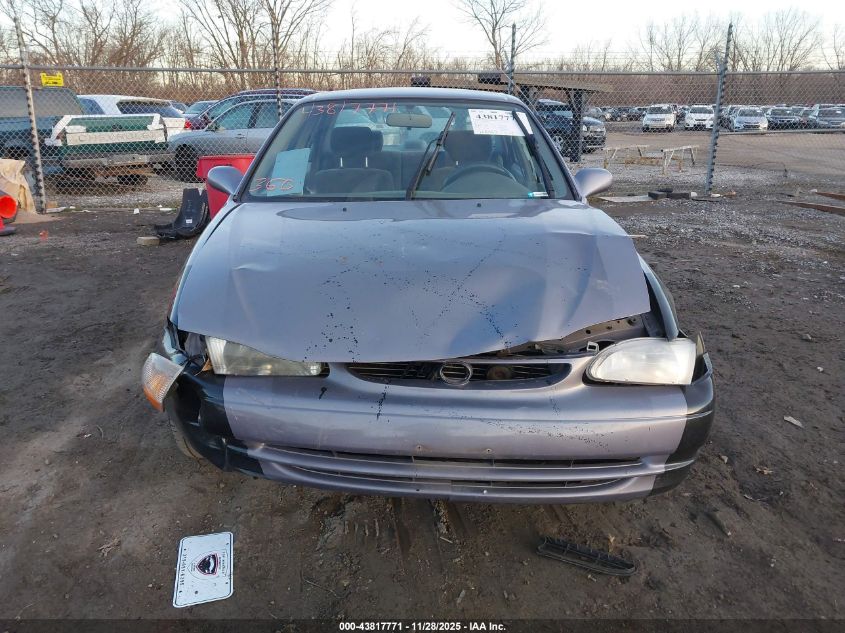 1998 Toyota Corolla Le VIN: 2T1BR18E7WC080948 Lot: 43817771