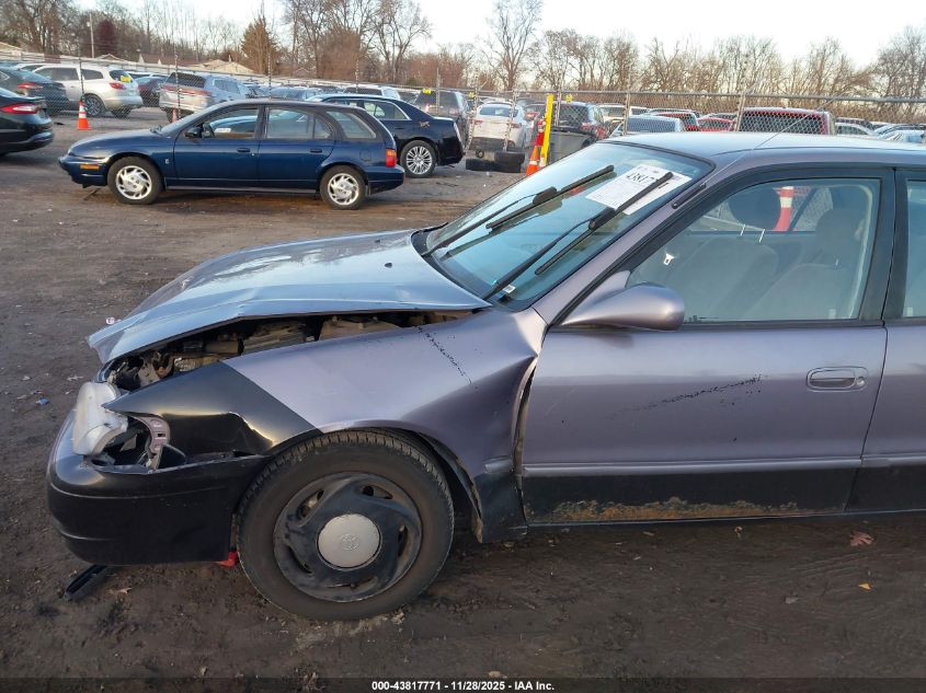 1998 Toyota Corolla Le VIN: 2T1BR18E7WC080948 Lot: 43817771