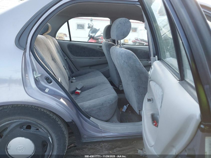 1998 Toyota Corolla Le VIN: 2T1BR18E7WC080948 Lot: 43817771