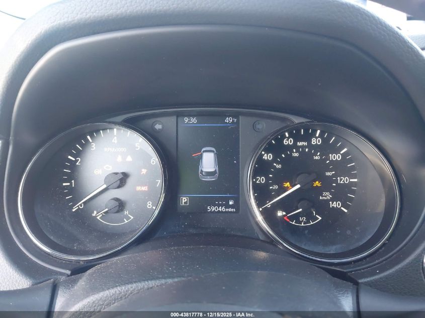 2020 Nissan Rogue Sv Fwd VIN: JN8AT2MTXLW043715 Lot: 43817778