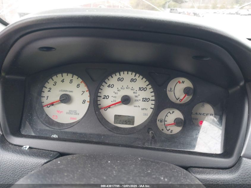 2002 Mitsubishi Lancer Oz Rally VIN: JA3AJ86EX2U063233 Lot: 43817785