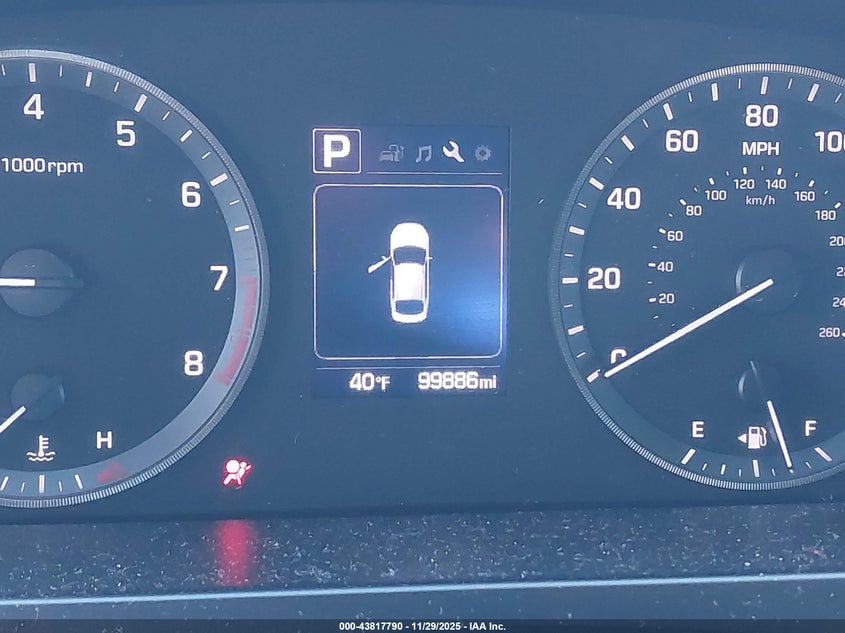 2017 Hyundai Sonata Sport VIN: 5NPE34AF3HH548757 Lot: 43817790