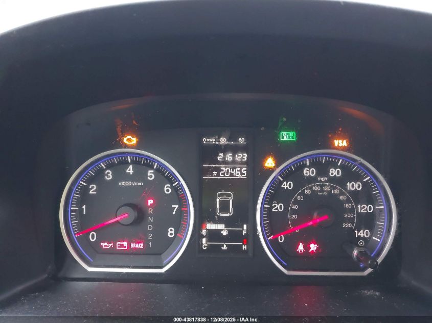 2009 Honda Cr-V Lx VIN: 5J6RE38349L030309 Lot: 43817838