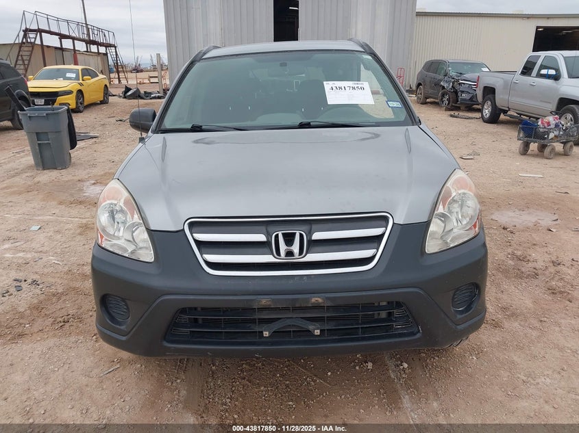 2006 Honda Cr-V Lx VIN: JHLRD685X6C001570 Lot: 43817850