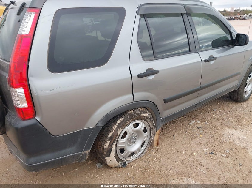2006 Honda Cr-V Lx VIN: JHLRD685X6C001570 Lot: 43817850