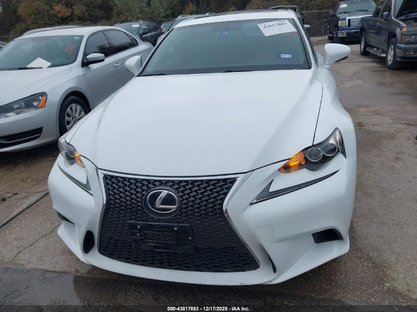 2016 Lexus Is 200T VIN: JTHBA1D28G5016563 Lot: 43817883