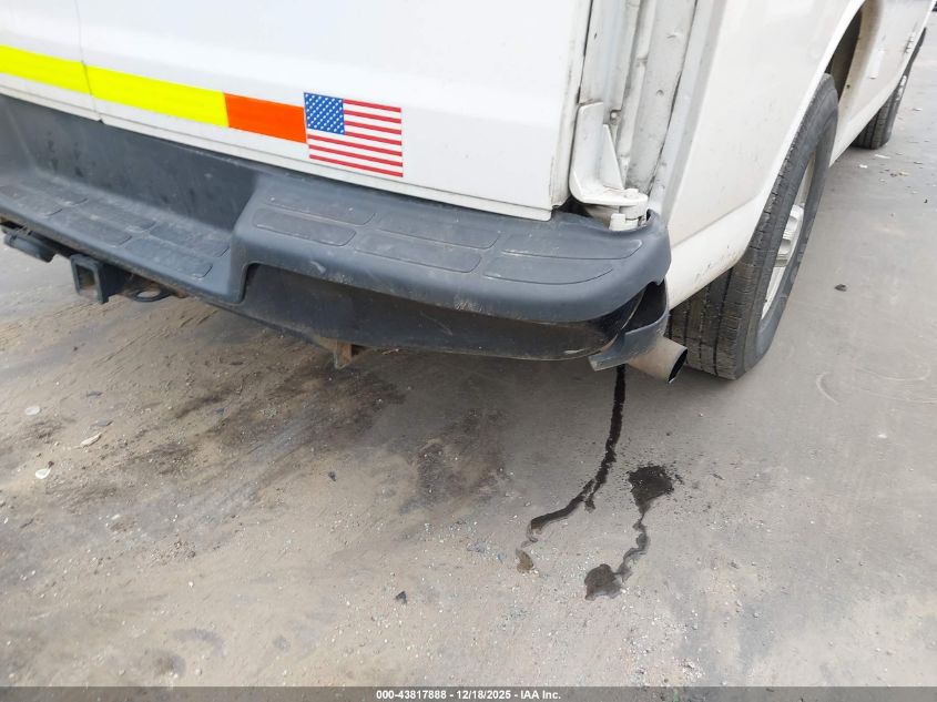 2017 Chevrolet Express 2500 Work Van VIN: 1GCWGAFF2H1249039 Lot: 43817888