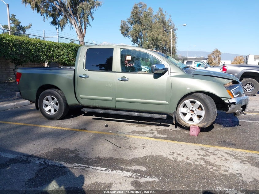 2006 Nissan Titan Le VIN: 1N6AA07A06N541722 Lot: 43817944